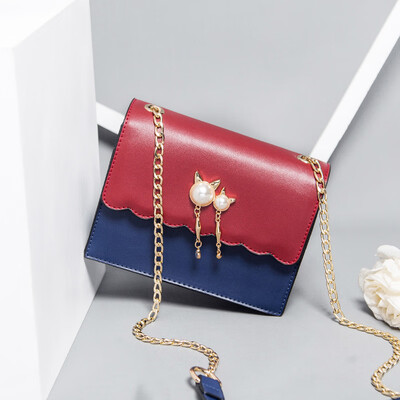 

Summer Ins Hand-held Ladies Up-to-date Korean Version Baitao Chain Single Shoulder Slant Bag Fashion