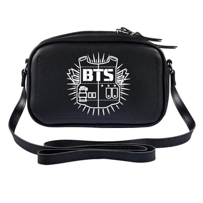 

Kpop BTS Handbag Bangtan Boys Shoulder Bag BTS V SUGA JIN JIMIN J-HOPE JUNG KOOK PU Messenger Bag Bag