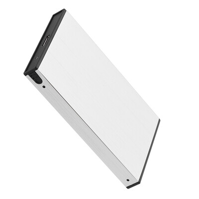 

Greensen Silver External Hard Drive Box Aluminium Alloy HDD Caddy Hard Disk Enclosures External Hard Drive BoxHard Drive Box
