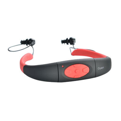 

Waterproof 8GB Water Swimming Sport MP3 Music Player Neckband Stereo Earphone Audio Headset with FM for Diving Swimming