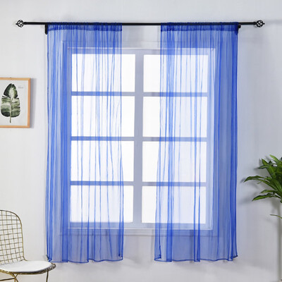 

New Romantic Bedroom Polyester Child Window Curtain For Living Room Wedding Home Decor