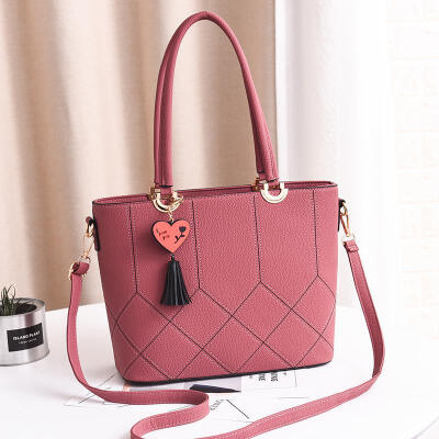 

2019 spring new womens bag ladies bag European&American fashion big bag elegant shoulder bag