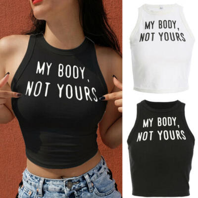 

Women Fashion Summer Tanks Tops Vest Blouse Casual Crop Camisole Short Top