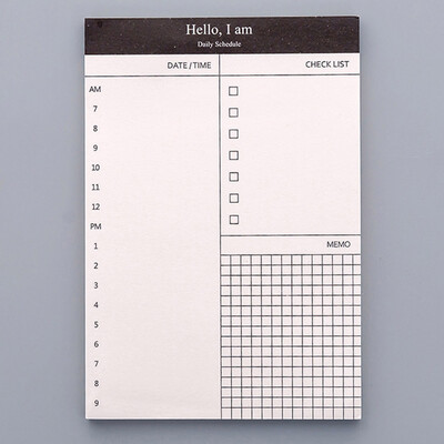

Small Paper Notepad Daily Planner List Notepad School Office Items