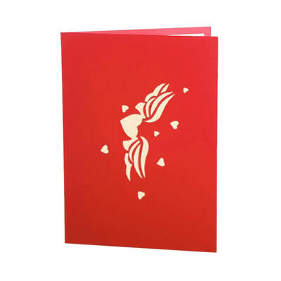 

3D Pop Up Cards Valentine Greeting Card Festival Postcard Birthday Gifts