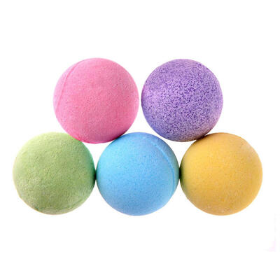 

5pcs Bath Salt Ball Body Skin Whitening Ease Relax Bubble Shower Bombs Ball