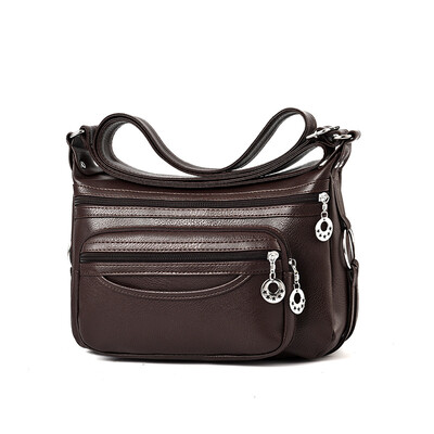 

2019 summer new womens bag handbag elegant simple handbag retro shoulder bag Messenger bag