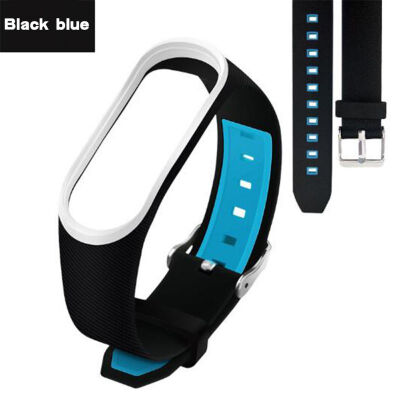 

New Replacement Wrist Strap for Xiaomi Mi Band 4 3 Watch Band Double Color Wristband TPU Applicable for Xiaomi Bracelet 3 4