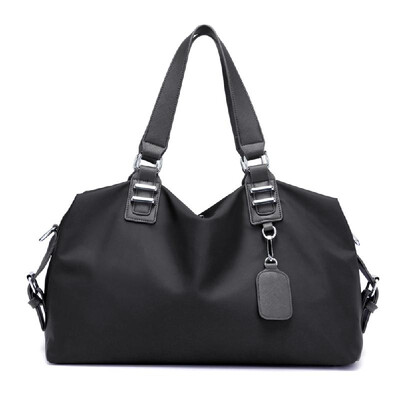 

Women Handbag Nylon Waterproof Solid Large Capacity Multifunction Casual Outdoor Sports Tote Weekend Travelling Bag