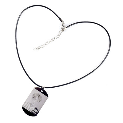 

BTS Members Photo Name Date Pendant Necklace Fashion Jewelry Titanium Steel Chain Hot Gift for ARMY