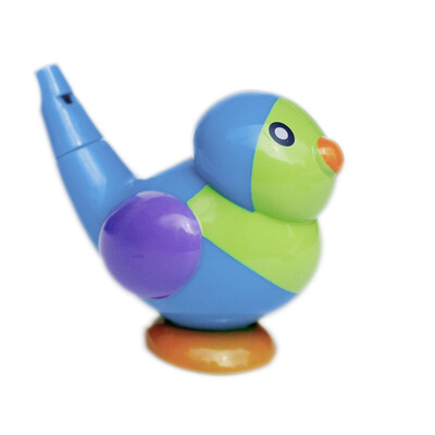 

Siaonvr Lovely Bird Shape Whistle Kids Music Instrumental Bath Toy Baby Educational Toys