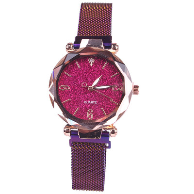 Fashion magnet star watch Milan network belt fashion watch female