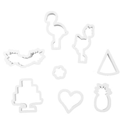 

8pcsSet Animal Fondant Cake Mold Sugarcraft Decorate Biscuit Cookie Mould