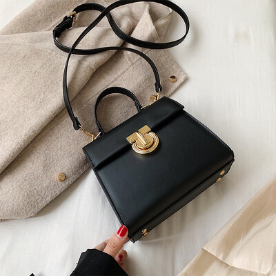 

Internet celebrity ins leisure bag simple portable womens bag new 2019 fashion single shoulder slant square bag