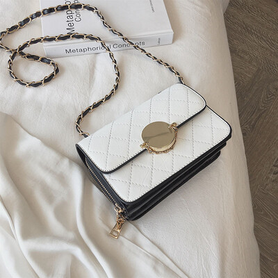 

Harbor wind small bag female 2019 spring new tide hand bag shoulder bag wild fashion Messenger bag Boston bag
