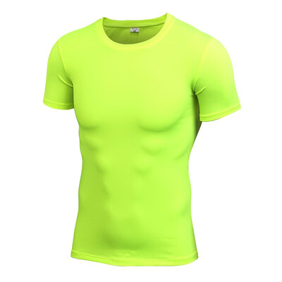 

YUERLIAN Fitness t-shirt stretch quick-drying short sleeve 4001 7028