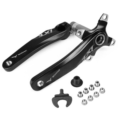 

Bike Bicycle Crank Set 170MM 104 BCD MTB Bike Crank Mountain Bike Crank Arm with Chainring Bolts