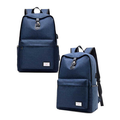 

Portable USB Charging Backpack Casual Large Capacity Schoolbag For Students