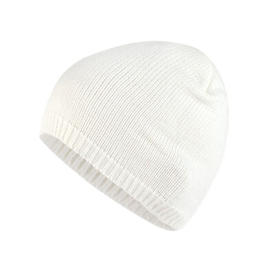 

Tailored Fashion Women Unisex Casual Knitting Wool Hemming Hat Solid Keep Warm Winter Cap