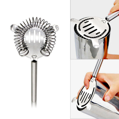 

Stainless Steel Filter Drink Wine Mixer Bar Mixology Cocktail Shaker Strainer