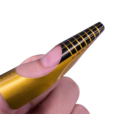 

〖Follure〗20Pcs Nail Art Tips Extension Forms Guide French DIY Tool Acrylic UV Gel