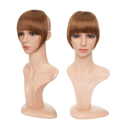 

Hair Bangs Clip in Hair Extensions Front Neat Bang Fringe One Piece Striaght Hairpiece Accessories