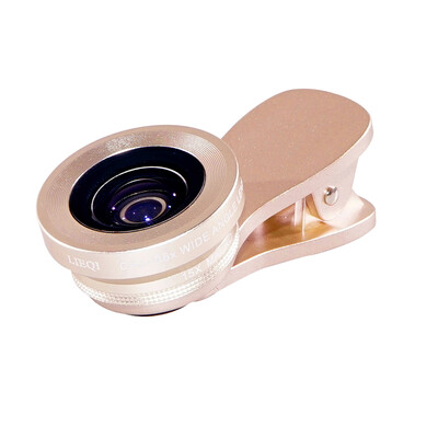 

LIEQI LQ-034 2 in 1 Clip-on Optical Glass Lens HD 04X-06X Wide-angle Lens 15X Macro-lens for iPhone 7 7 Plus 6 Plus 6S Plus iPad