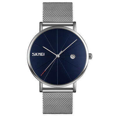 

SKMEI Simple Men Quartz Wristwatches Waterproof Watch With Stainless Steel Strap 9183
