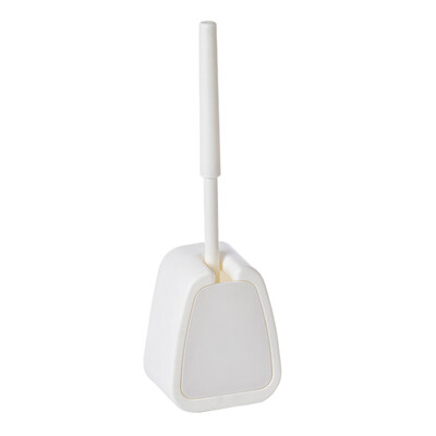 

Gobestart Creative Wall-mounted Toilet Brush Holder Set Base Handle Automatic
