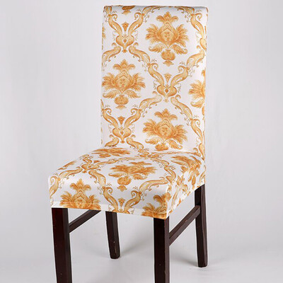 

Stretch Chair Cover Removable Elastic Chair Protector for Hotel Dining Room Office