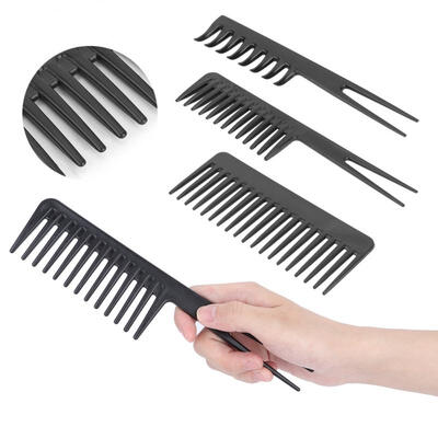 

Greensen 3pcs Hair Hairdressing Tool Fork Comb Hair Dying Curling Men Oil Hair Styling Comb