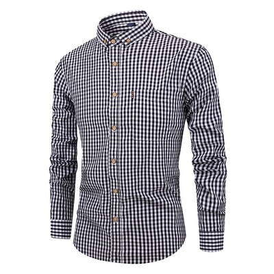 

Tailored Mens Long Sleeve Button Turndown Collar Painting Casual Top Blouse Shirts