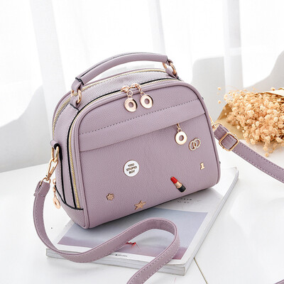 

Womens bag 2018 new wild handbag Han Chao personality small square bag female summer shoulder Messenger bag female one generation