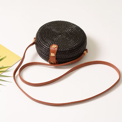 

Bags 2019 New Fashion Women Casual Girls Exquisite Straw Bag Rattan Hot Sales Shoulder Handbag Summer Beach Crossbody