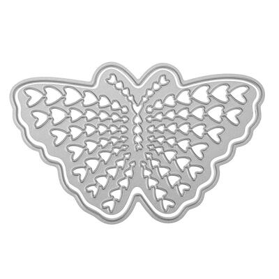 

2pcs Butterfly DIY Cutting Dies Stencil Scrapbook Embossing Album Card Gift
