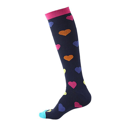 

1Pair Mens Women Compression Socks Running Medical Sports Calf Support Stockings