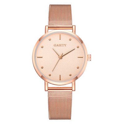 

Quartz watch new simple steel belt ladies watch temperament alloy ladies watch
