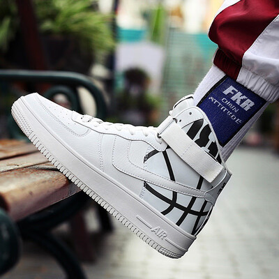 

Cross-border autumn new air force number one mens shoes sports casual shoes couple Korean version of the trend board shoes student running shoes