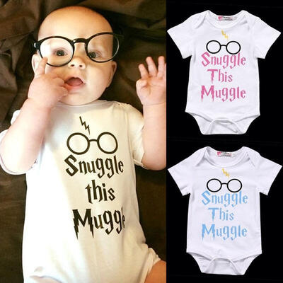 

Newborn Baby Boys Girls Cartoon Rompers Bodysuit Jumpsuit Clothes Outfit Tops