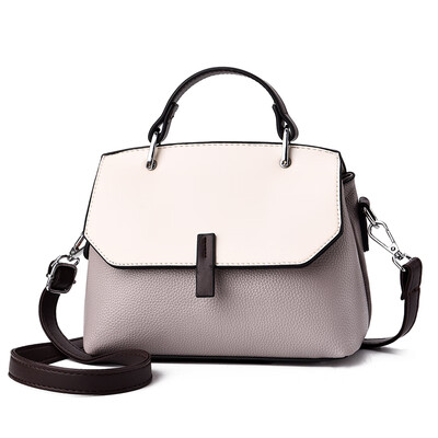 

Baggage lady fashion oblique Bag Color concise temperament lady single shoulder bag texture fresh handbag