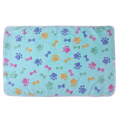 

Winter Warm Soft Coral Velvet Pet Blanket Sleep Mat Dog Bed Puppy Cushion