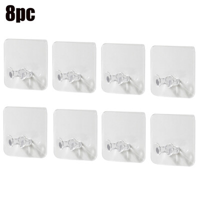 

Toponeto Wall Storage Hook Power Plug Socket Holder Wall Adhesive Hanger Home Office