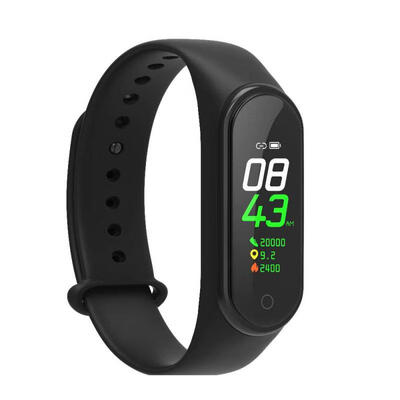 

M4S Waterproof Smart Bracelet Heart Rate Blood Pressure Monitor Multifunctional Intelligent Sports Wristband
