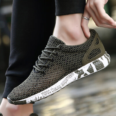 

Summer Mens Sports&Leisure Running Tidal Shoes Mesh Air-permeable Hole Shoes Hollow Sandals Anti-skid Summer Mens Shoes
