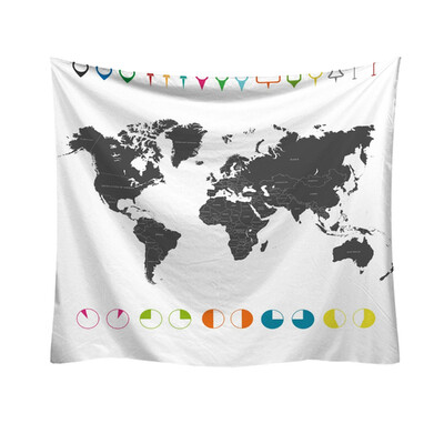 

Gobestart Fashion Tapestry Pattern Fresh Style Decorative Tapestry Home Decor