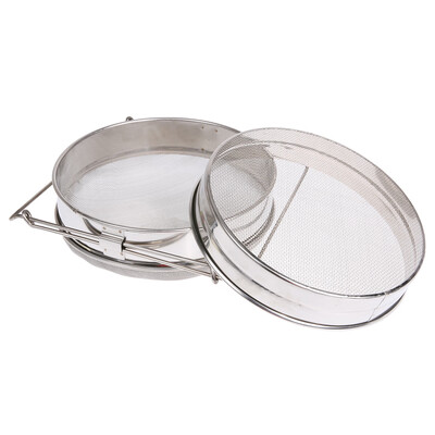 

Honey Filter Stainless Steel Double Sieve High Quality Beekeeping Equipment