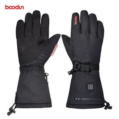 

Electric Heated Gloves Waterproof Thermal Warm Winter Motorcycle Fishing Skiing