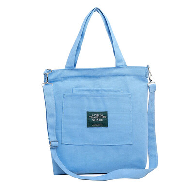 

Fashion Women Colorful Large Canvas Crossbody Shoulder Shopping Bag Handbag
