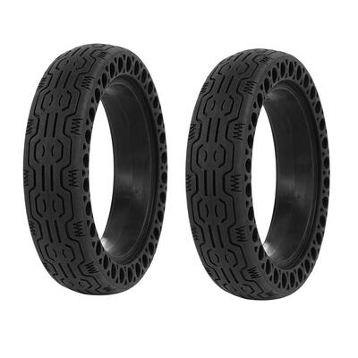 

2pcs Shock Absorption Solid Tires 85 inch for M365 Electric Scooter Tackle