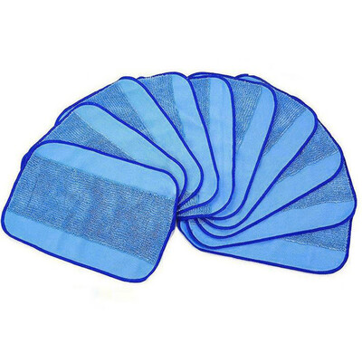 

10Pcs Microfiber Mopping Cloth For IRobot Braava 380t 320 Mint 4200 5200 Robot